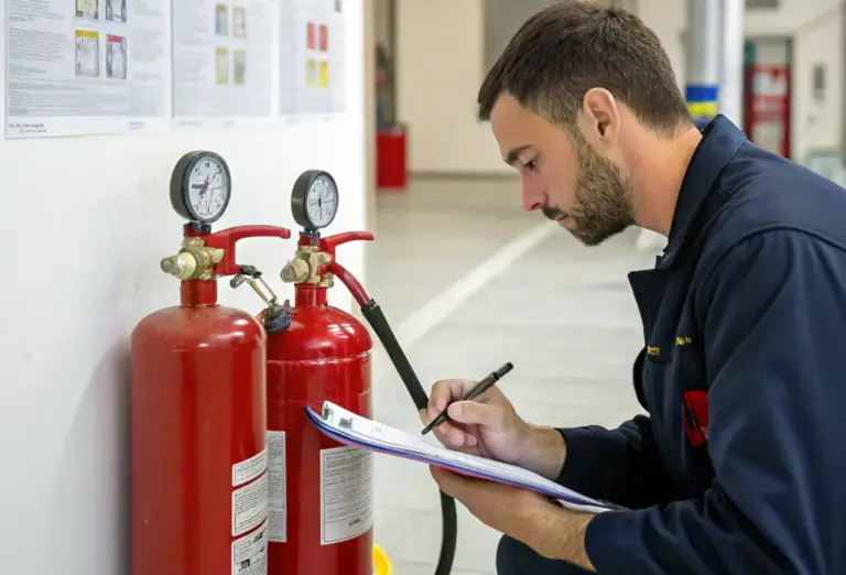 Fire extinguisher testing in workplace melbourne
