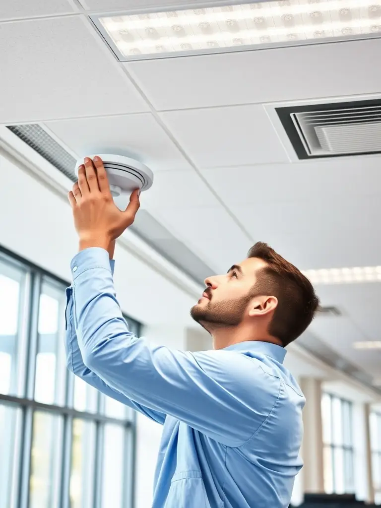 echnician testing electrical appliances in a showroom in Hoppers Crossing.