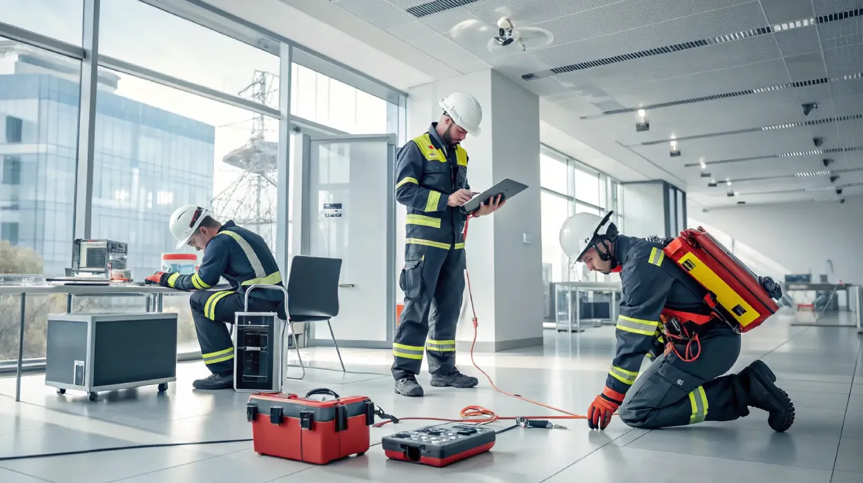 TEST & TAG SMOKE ALARMS
TEST & TAG FIRE EXTINGUISHER AND HOSE REEL
TEST & TAG SAFETY SIGNS
TEST & TAG FIRE DOORS
TEST & TAG FIRE PANELS